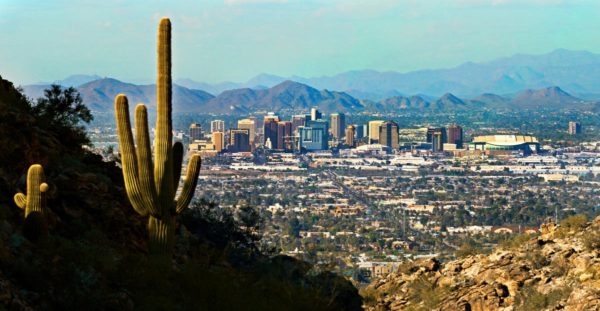 Basking in the sun: Phoenix, America's sunniest city, offers stunning desert landscapes and a vibrant outdoor lifestyle.