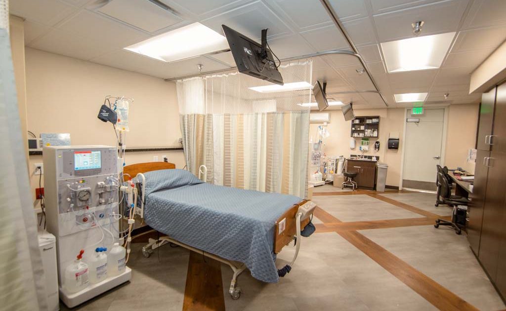 In-house hemodialysis services at North Mountain Medical & Rehab Center.