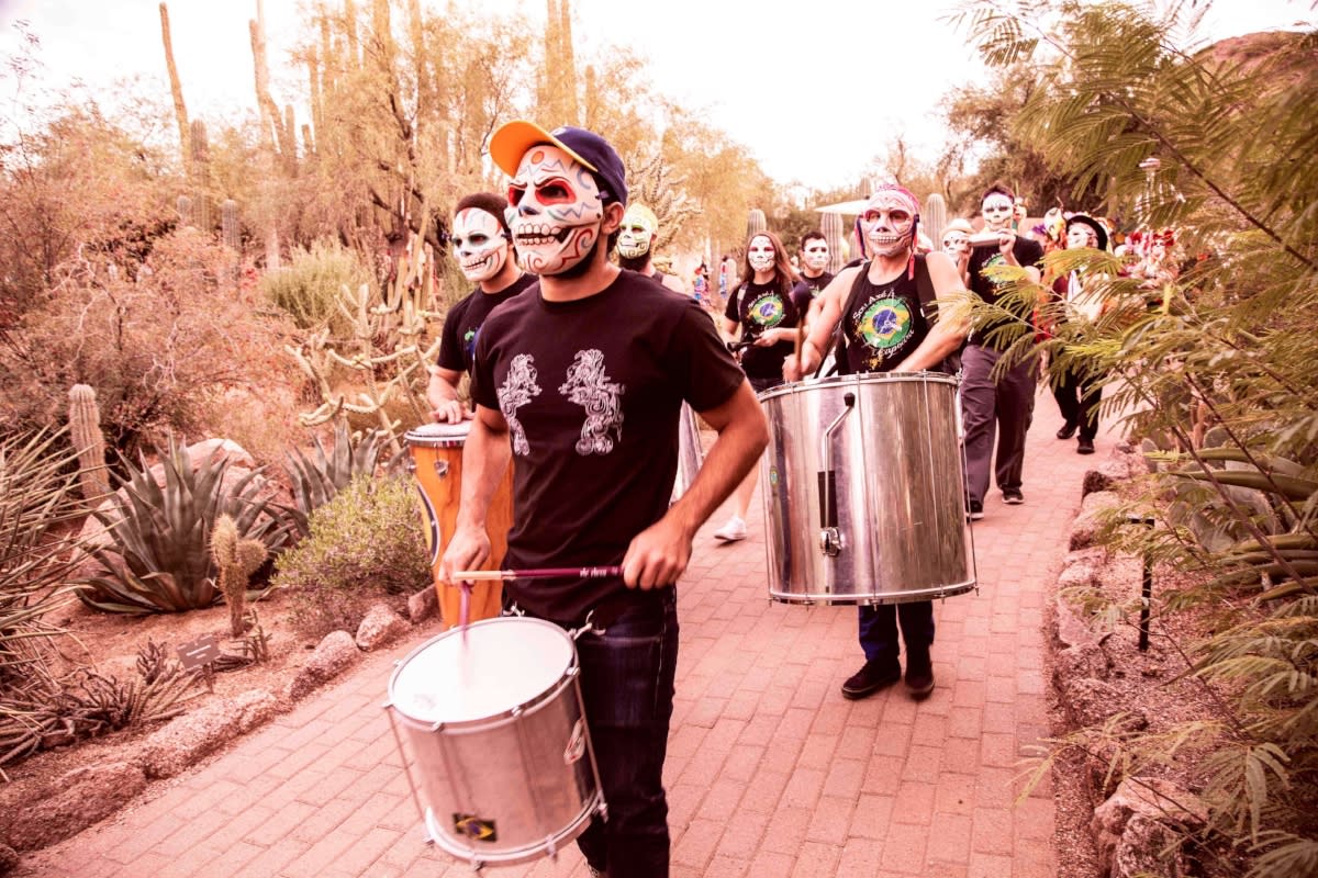 Visitors enjoying fall activities in Phoenix, showcasing community centers as seasonal hubs.